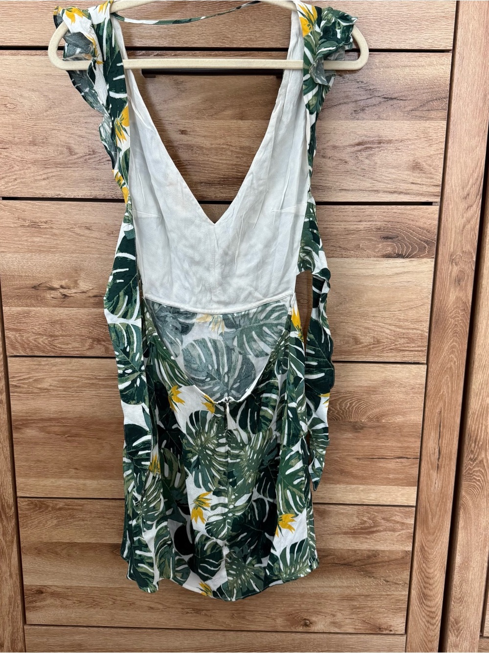 For Love & Lemons Tropical Mini Dress Sz L - Picture 6 of 6